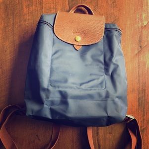 Longchamp Le Pliage backpack navy